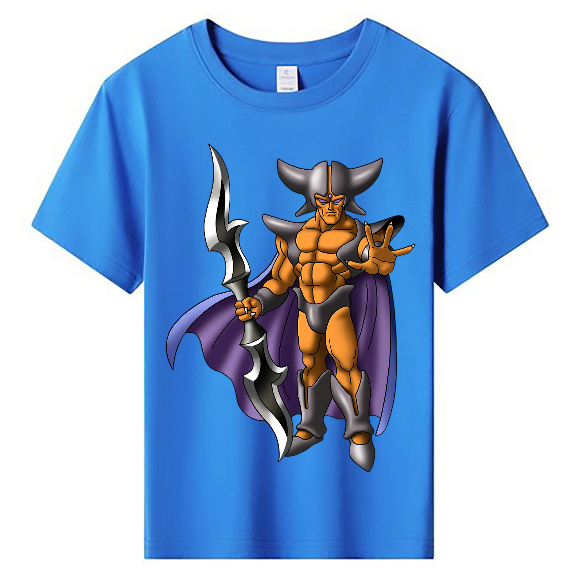 （画像用） ドラゴンクエスト Doragon Kuesuto Dragon Quest 綿100％キッズTシャツ（フロントプリント）